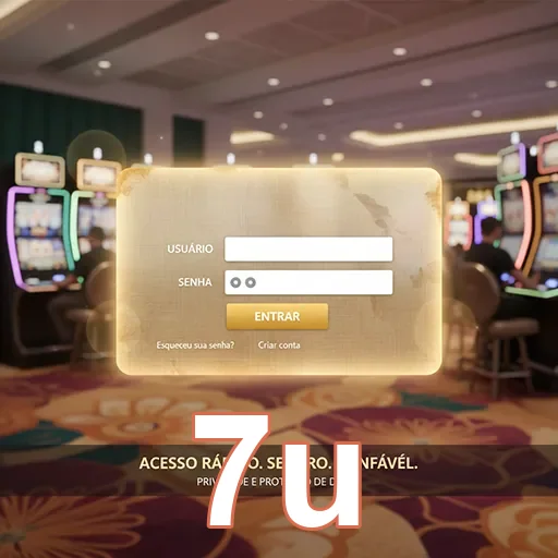 Ilustração de Experimente o aplicativo 7u para cassino com segurança e agilidade