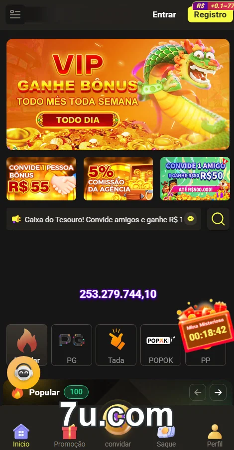 Jogue com Responsabilidade e Segurança - 7u.com